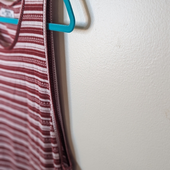 Bershka Red and White Striped Tank Top - Picture 6 of 6